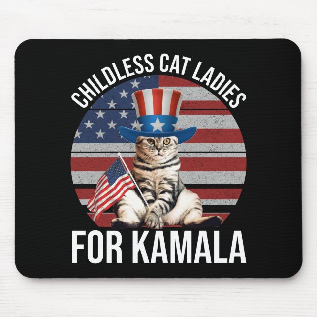 Mousepad Mulheres De Gato Sem Fios Para Kamala (Frente)