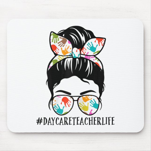 Mousepad Mulheres Dia Dia Professora De Creche Vida Coque D (Frente)