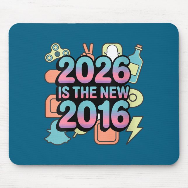 Mousepad Mulheres Divertidas 2016 Retro Nostalgia V (Frente)