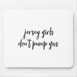 Mousepad Mulheres Engraçadas de Nova Jersey, Garotas de Jer