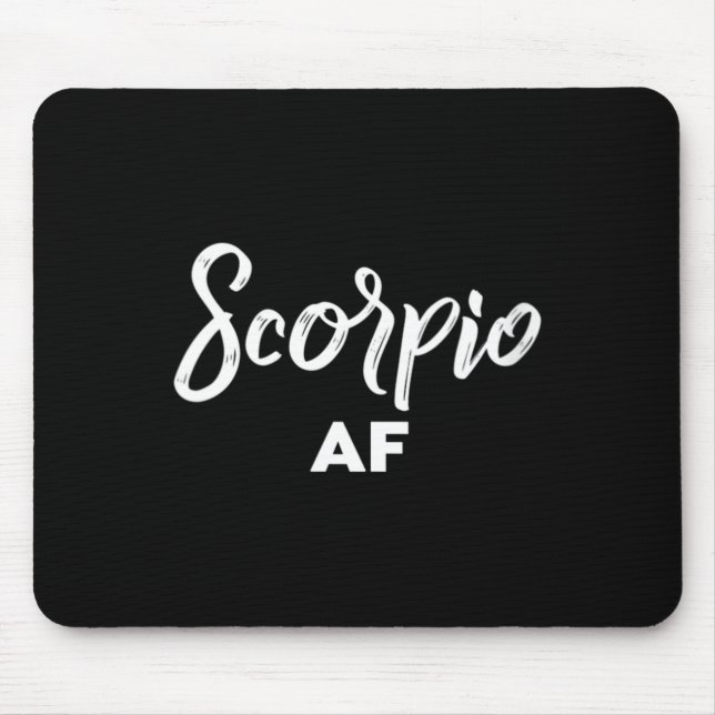 Mousepad Mulheres Escorpião Af _ Signo de Escorpião _ (Frente)