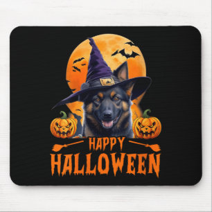 Mousepad Mulheres Feliz Dia das Bruxas Cachorro 1