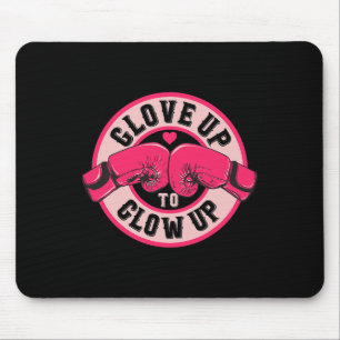 Mousepad Mulheres Garota Luva Up Para Brilhar Senhoras Boxe