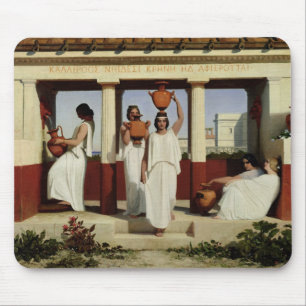 Mousepad Mulheres gregas na fonte, 1841