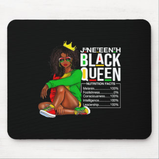 Mousepad Mulheres Junta Décima Negra Rainha Negra Fatos Nut
