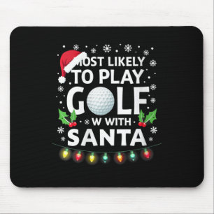 Mousepad Mulheres Mais Prováveis A Jogar Golfe Com Família