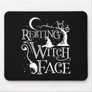Mousepad Mulheres Meninas Engraçado Halloween Descansando R