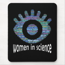 Mousepad Mulheres Na Ciência Meninas Olham Design