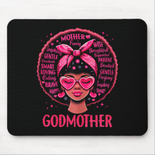 Mousepad Mulheres negras madrinha mãe afro americana feliz