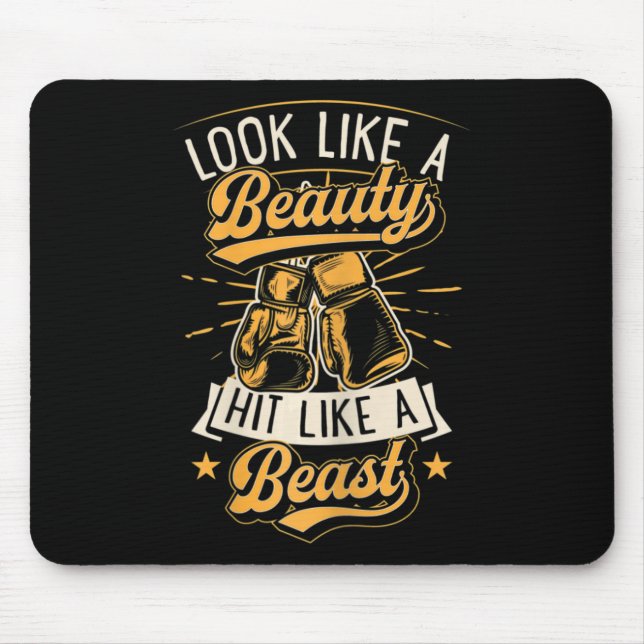 Mousepad Mulheres Parecem Uma Beleza Batem Como Uma Fera Ka (Frente)