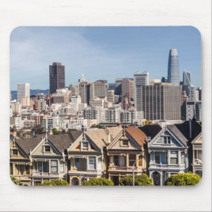 Mousepad Mulheres Pintadas Casas Vitorianas em São Francis