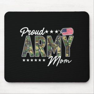 Mousepad Mulheres Que Ocupam Militares Orgulhosos Mãe Para