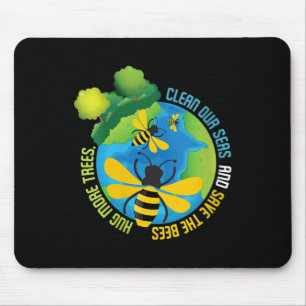 Mousepad Mulheres Salvem Abelhas - Proteção Ambiental