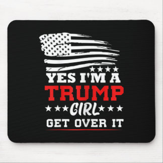 Mousepad Mulheres Sim Eu Sou Uma Garota Trump Supere Isso -