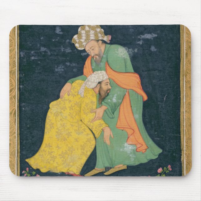 Mousepad Mulllah que curva-se para baixo a um homem no (Frente)