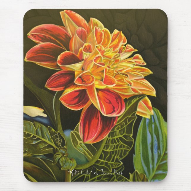 Mousepad "Multi cor" por Jenny Koch (Frente)