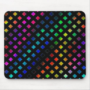 Mousepad Multi diamantes coloridos do brilho