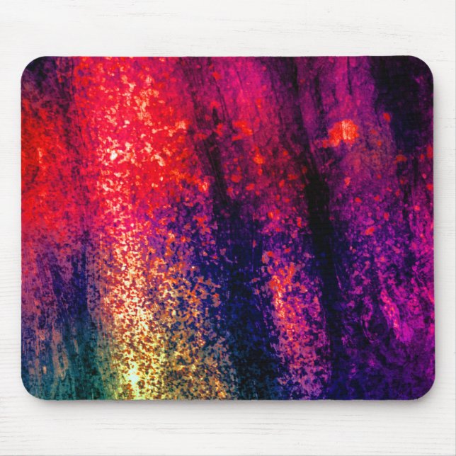 Mousepad Multi Grunge sujo vibrante (Frente)