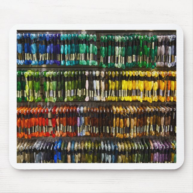 Mousepad Multicolor Abstrato Weave (Frente)