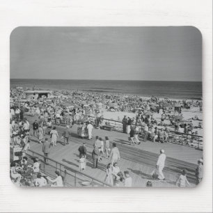 Mousepad Multidão na praia