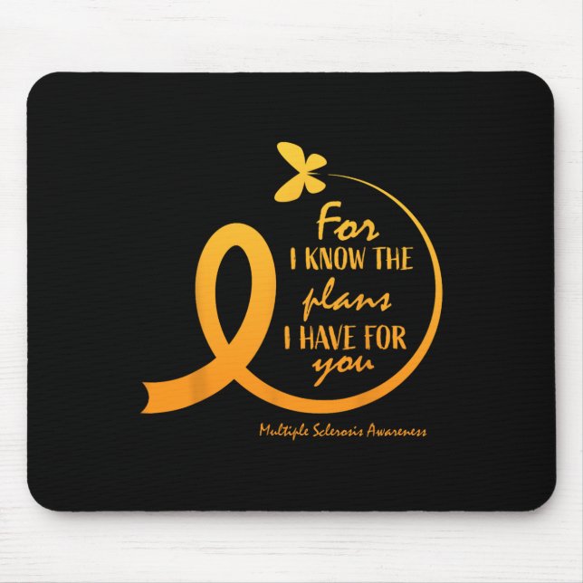 Mousepad Múltipla Esclerose Mulheres Mãe Bíblia Cristã (Frente)