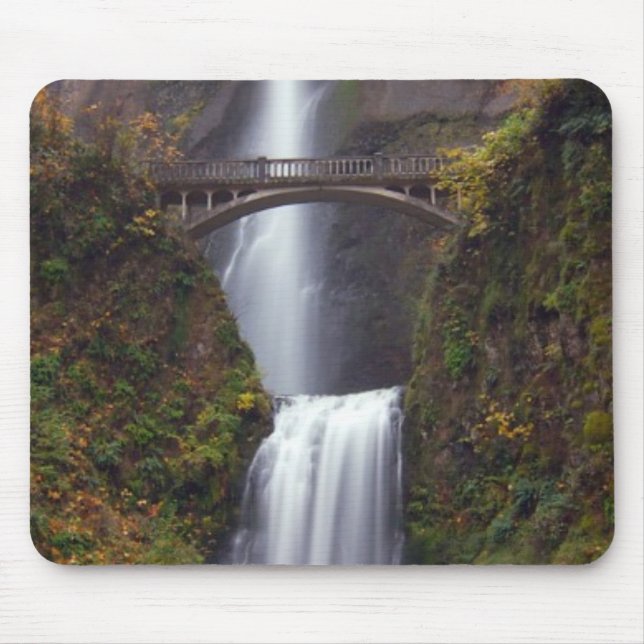 Mousepad Multnomah cai no outono atrasado (Frente)