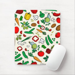 Mousepad Multycolor Vegetal Pad de Mouse