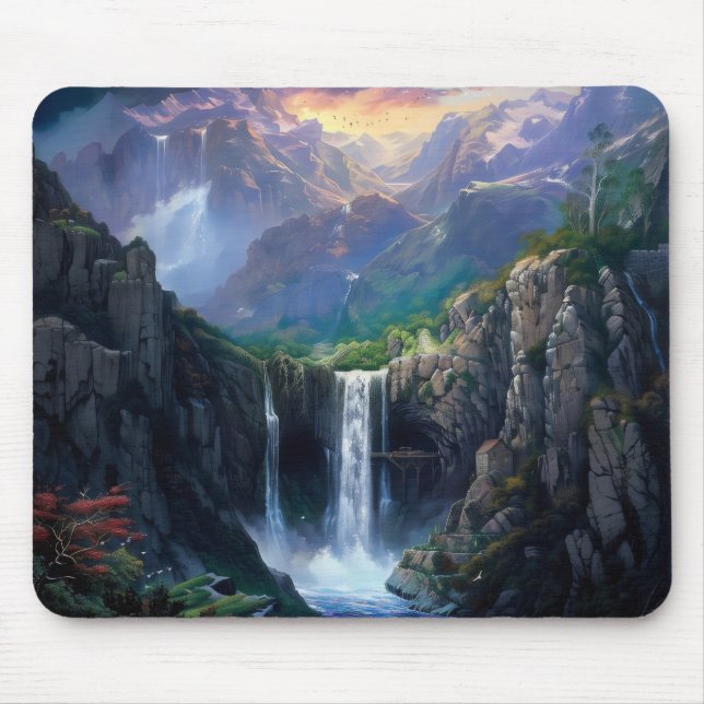 Mousepad Mundo da Fantasia da Cave-Cágua (Frente)