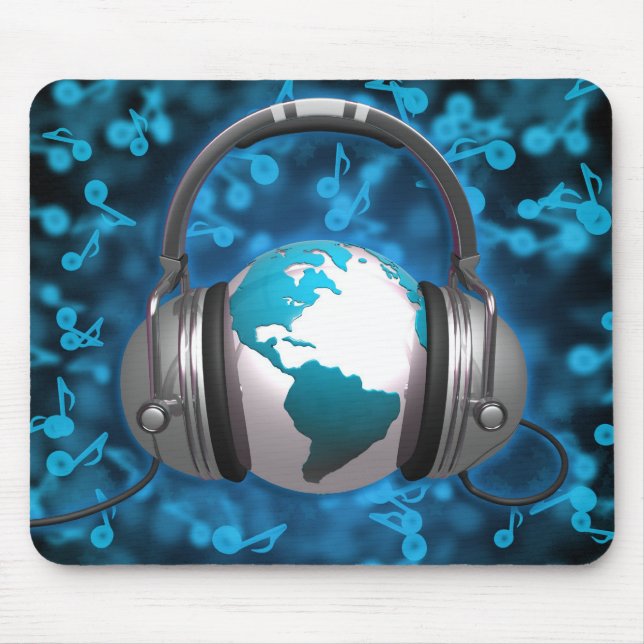 Mousepad Mundo da música (Frente)