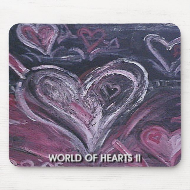 MOUSEPAD MUNDO DE CORAÇÕES II (Frente)