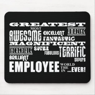 Mousepad Mundo do empregado dos empregados da aposentadoria