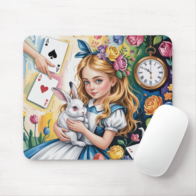Mousepad Mundo Mágico Fofo (Com mouse)
