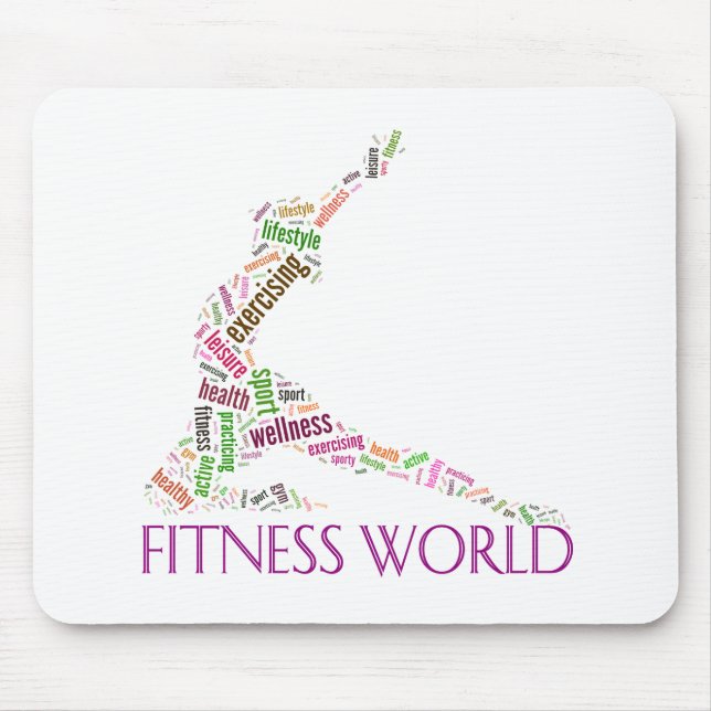Mousepad mundo malhação (Frente)