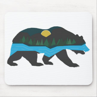 Mousepad Mundo num Urso