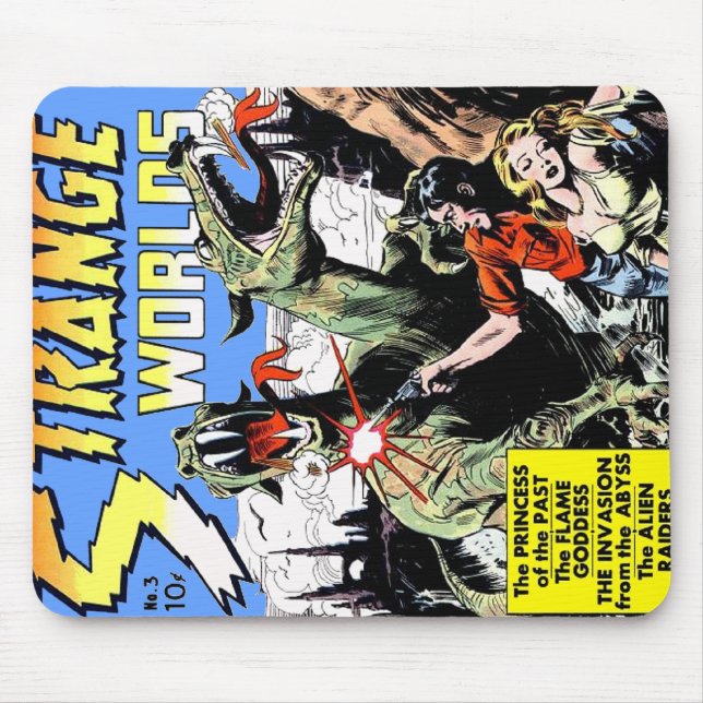 Mousepad Mundos estranhos #3 (Frente)