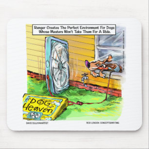 Mousepad Mundos Mais Felizes Cachorros Camisetas Engraçada