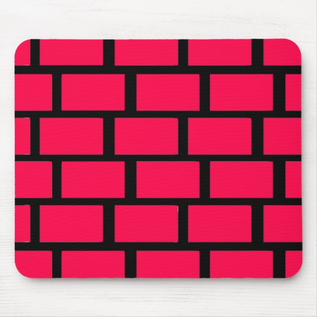 MOUSEPAD MURA BRICK VERMELHA (Frente)