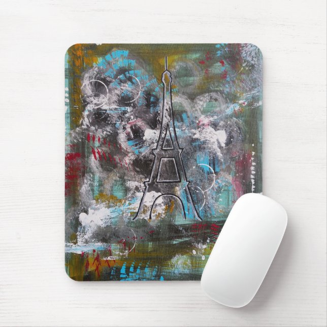 Mousepad Murmurios de Paris Pintura de Alfred Fox (Com mouse)