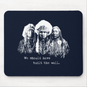 Mousepad Muro Construído por Imigrantes Nativos Americanos