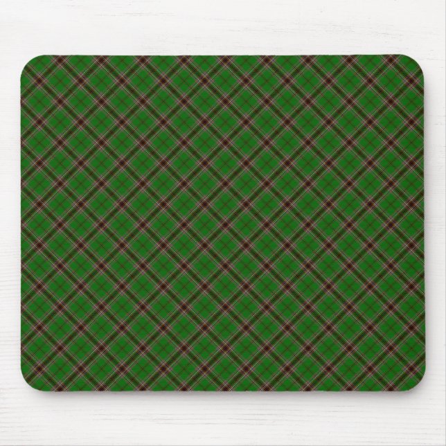 Mousepad Murphy Clan Tartan Irish Designed Impressão (Frente)