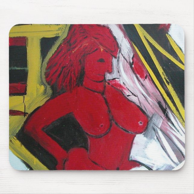Mousepad Musa Vermelha (Frente)