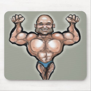 Mousepad Muscle Dude