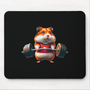 Mousepad Muscle Gym Hamster Elevação do Humor Elevação do P