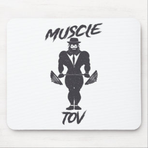 Mousepad Músculo Tov Levantamento de Peso Fisiculturismo Ra