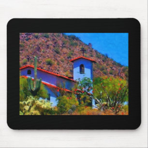 Mousepad musepad da igreja do deserto
