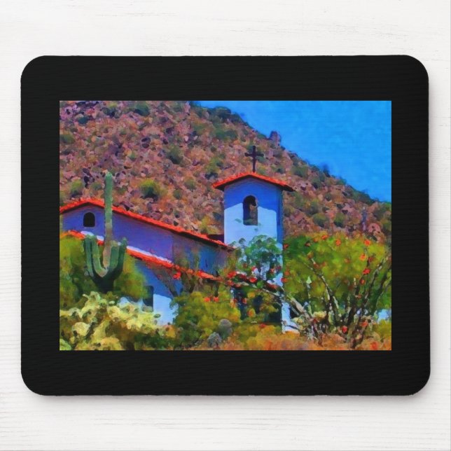 Mousepad musepad da igreja do deserto (Frente)