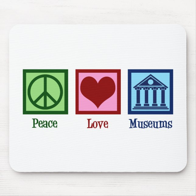 Mousepad Museus de Amor pela Paz (Frente)