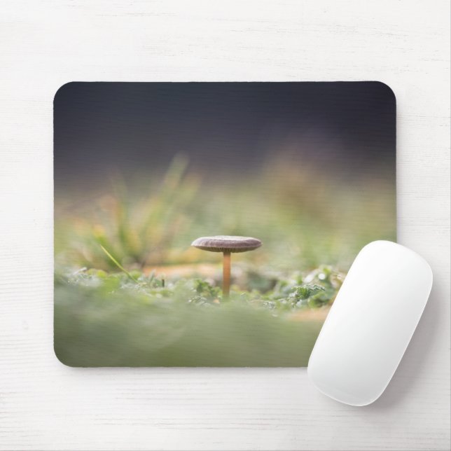 Mousepad Mushroom Nature Photo (Com mouse)