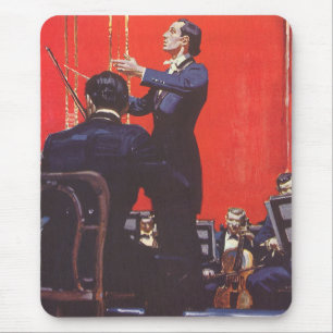 Mousepad Música Antiga, Regendo uma Orquestra