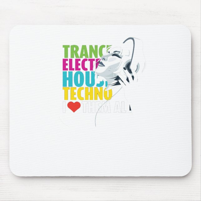 Mousepad Música do amor (Frente)
